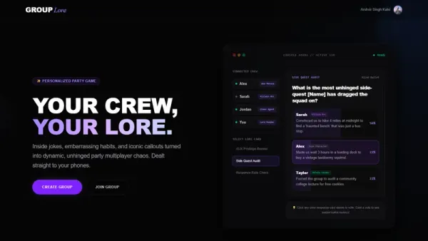 GroupLore preview